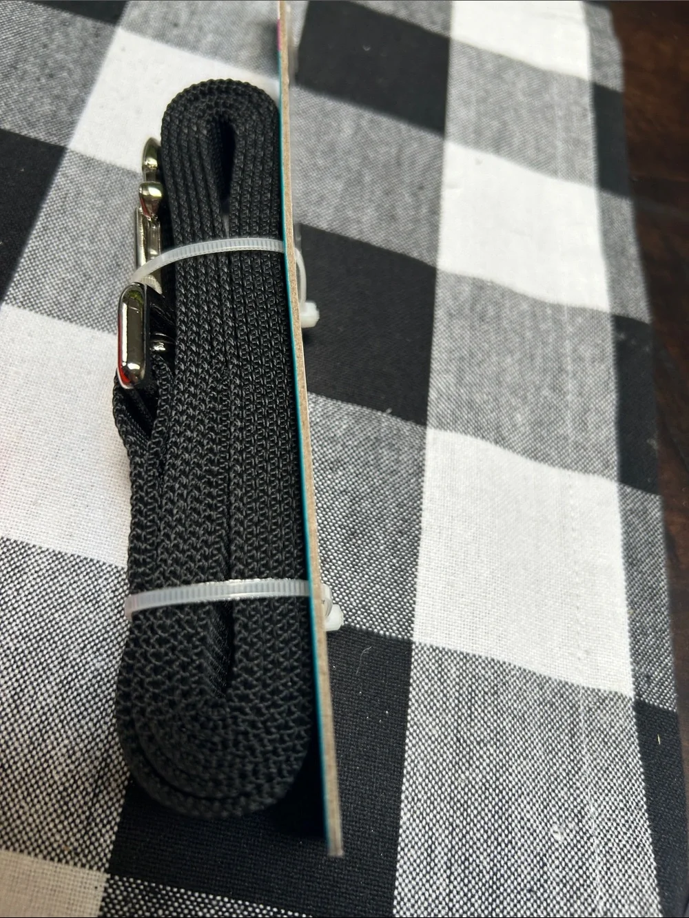 NWT Reflective Orange & Black Small Pet Collar and Leash Set both size Large